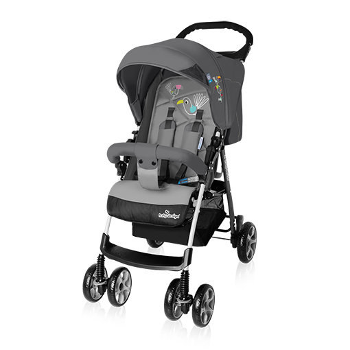 Baby Design, Mini New, Wózek spacerowy, Gray Baby Design
