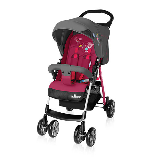 Baby Design, Mini New, Wózek spacerowy, Pink Baby Design