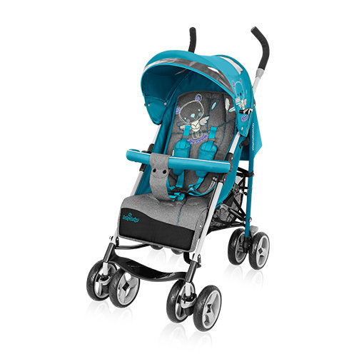 Baby Design, Travel Quick, Wózek spacerowy, Turquoise Baby Design