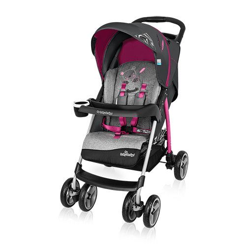 Baby Design, Walker Lite, Wózek spacerowy, Pink Baby Design