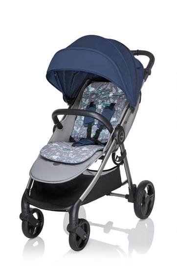 Baby Design, Wave, Wózek spacerowy z wkładką, Navy Baby Design