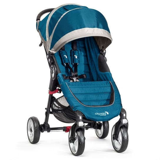 Baby Jogger, City Mini 4W, Wózek spacerowy, Teal/Gray Baby Jogger