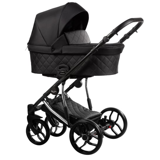Baby Merc, wózek wielofunkcyjny Piuma-Limited Edition 3w1 Czarny Baby Merc