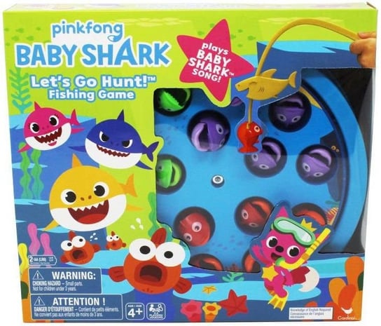 Baby Shark Łowienie Ryb, gra zręcznościowa, Spin Master Spin Master