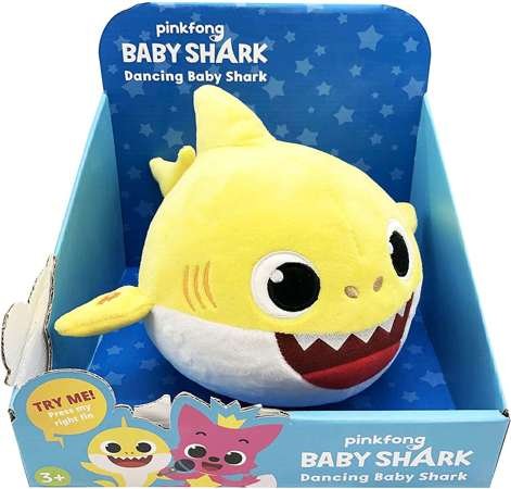 Baby Shark, maskotka interaktywna SPY SMARTPLAY PINKFONG