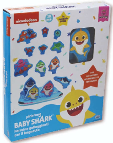 Baby Shark piankowe figurki do kąpieli 13 figurek ODS