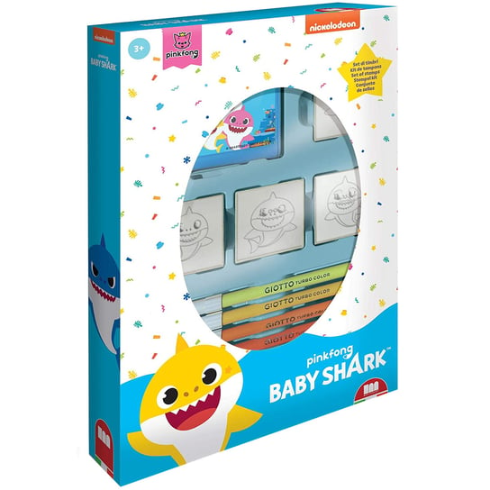 Baby Shark Pieczątki I Mazaki Zabawka Dla Dzieci Trifox