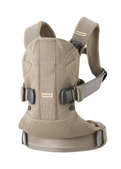 BabyBjorn, One Air, Nosidełko ergonomiczne, Szary Beż BABYBJORN