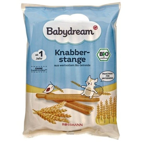 Babydream, Bio, pszenne paluszki, 75 g Babydream