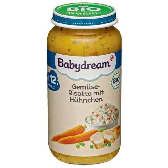 Babydream, Bio, warzywne risotto kurczak, 250 g Babydream