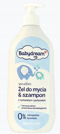 Babydream, Żel do mycia i szampon, 500 ml Babydream