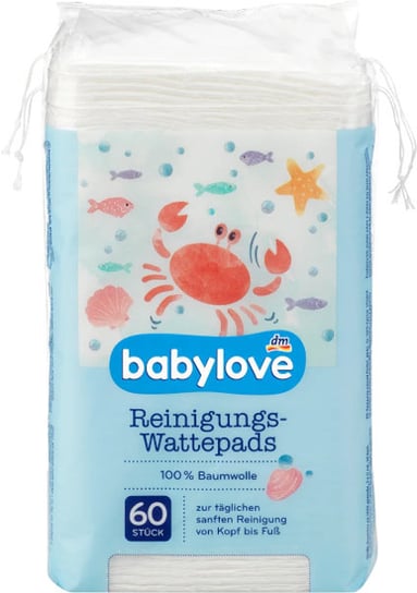 Babylove Higieniczne Waciki Bawełna 100% Babylove