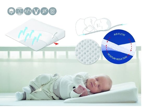 BabyMatex, Aeroklin, Poduszka dla niemowląt, 36x60 cm Babymatex