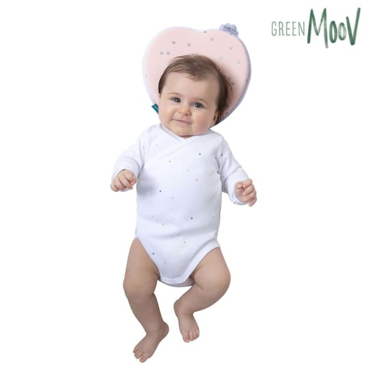Babymoov Poduszka pod główkę niemowlęcia Lovenest Original, różowa Babymoov