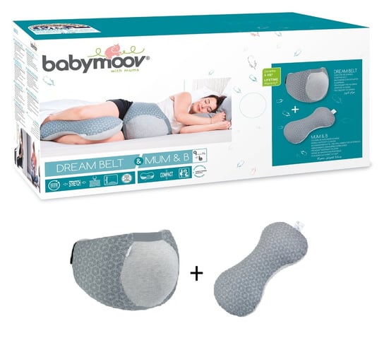 Babymoov, Zestaw Dream Belt Pas dla kobiet w ciąży + Poduszka dla mam w ciąży/poduszka do karmienia Babymoov