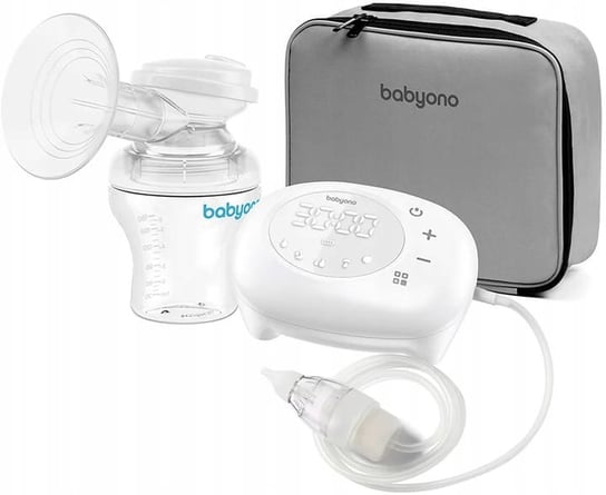 BabyOno, Laktator elektryczny z aspiratorem do nosa, Compact Plus, Natural Nursing BabyOno
