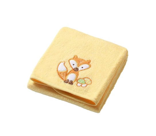 BabyOno, Ręcznik kąpielowy frotte, 70x140 cm, Żółty BabyOno