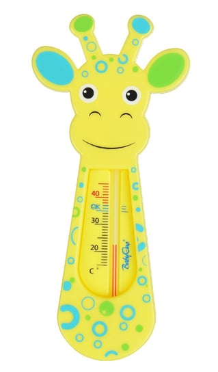 BabyOno, Termometr kąpielowy, żyrafa żółta BabyOno