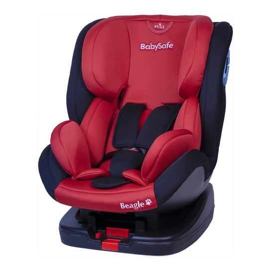 BabySafe, Beagle, Fotelik samochodowy, 0-25 kg, Red/Black BabySafe