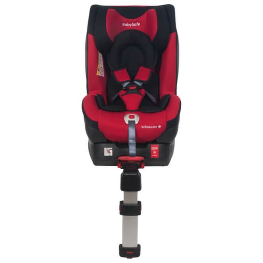 BabySafe, Schnauzer, Fotelik samochodowy 0-18 kg, Czerwony/Czarny BabySafe