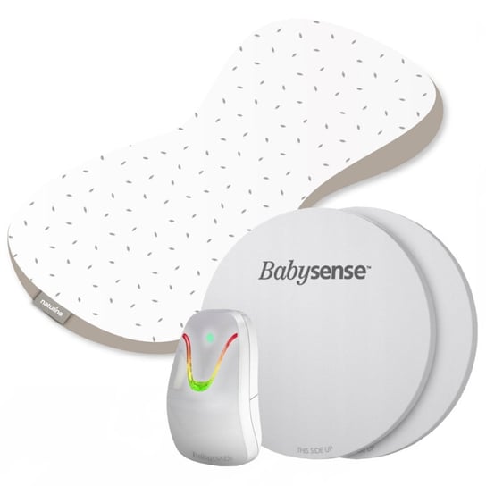 BABYSENSE 7 - monitor oddechu dla niemowląt + przenośną poduszką NATULINO®MAMAWAY™ BabySense