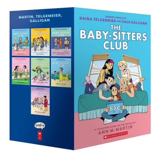 Babysitters Club Graphix #1-7 Box Set Martin Ann M.