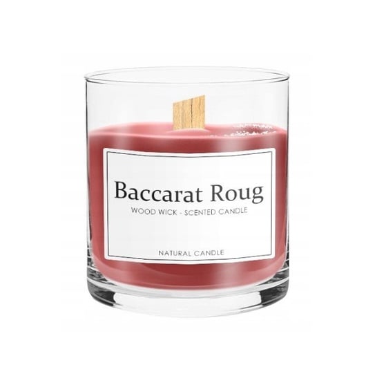Baccarat Rouge- Sojowa Świeczka Zapachowa W Szkle SkandynawskiDom