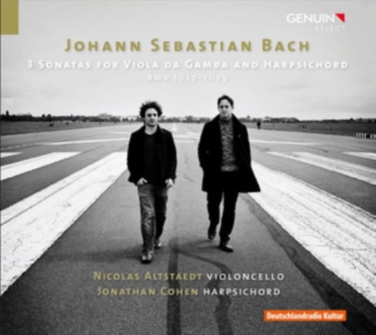 Bach: 3 Sonatas For Viola Da Gamba And Harpsichord Altstaedt Nicolas, Cohen Jonathan