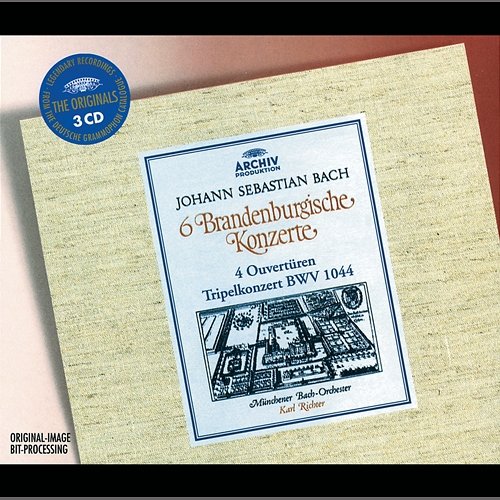 Bach: 6 Brandenburg Concertos; 4 Ouvertures; Tripel Concerto BWV 1044 Münchener Bach-Orchester, Karl Richter