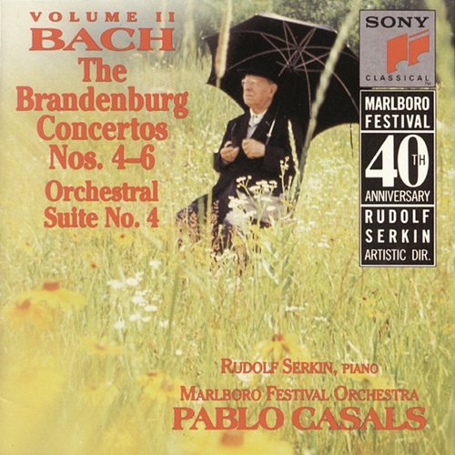 Bach: Brandenburg Concerti Nos. 4-6 & Orchestral Suite No. 4 Marlboro Recording Society