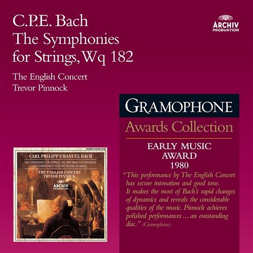 Bach, C.P.E.: The Symphonies for Strings The English Concert, Trevor Pinnock