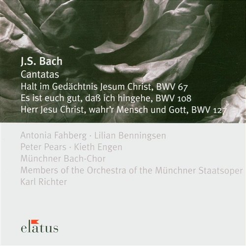 Bach, JS: Es ist euch gut, daß ich hingehe, BWV 108: No. 5, Aria. "Was mein Herz von dir begehrt" Karl Richter feat. Lilian Benningsen