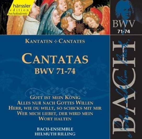 Bach: Cantatas, BWV71-74 Haenssler-Verlag Gmbh & Co. Kg