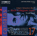 Bach: Cantatas. Volume 17: Bwv 153,154,73,144,181 Suzuki Masaaki, Nonoshita Yukari