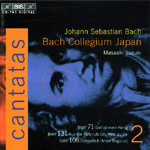 BACH: Cantatas. Volume 2 Suzuki Midori