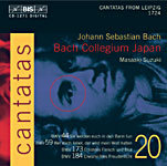 Bach: Cantatas. Volume 20: Bwv 184, 173, 59, 44 Suzuki Masaaki