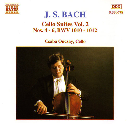 Bach: Cellosuiten. Volume 2 Onczay Onczay Csaba