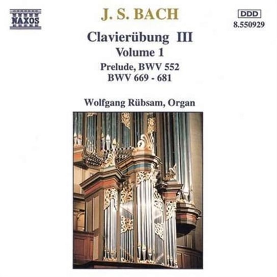Bach: Clavierubung III. Volume 1 Rubsam Wolfgang