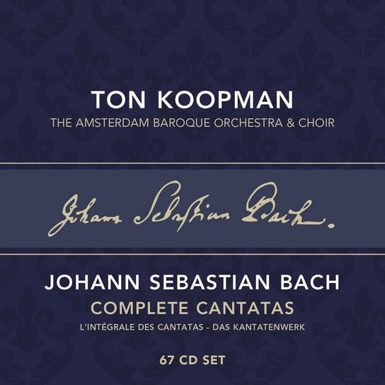 Bach: Complete Bach Cantatas. Volume 1-22 Amsterdam Baroque Orchestra, Amsterdam Baroque Choir