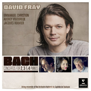Bach Concertos For 2, 3 & 4 Pianos Fray David, Christien Emmanuel, Rouvier Jacques, Vigoureux Audrey