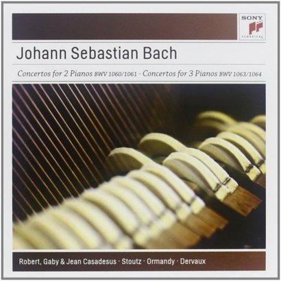 Bach: Concertos For 2 & 3 Pianos Casadesus Jean Claude