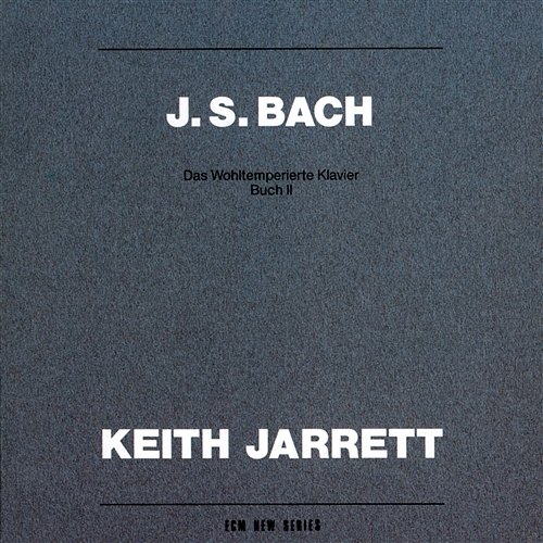 J.S. Bach: Das Wohltemperierte Klavier: Book 2, BWV 870-893 - Prelude and Fugue in D-Sharp Minor, BWV 877 Keith Jarrett