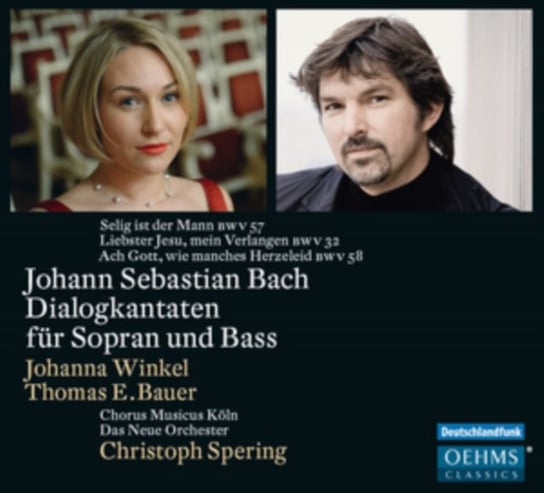 Bach: Dialogkantaten Fur Sopran Und Bass Winkel Johanna, Bauer Thomas E., Chorus Musicus Cologne, Das Neue Orchester