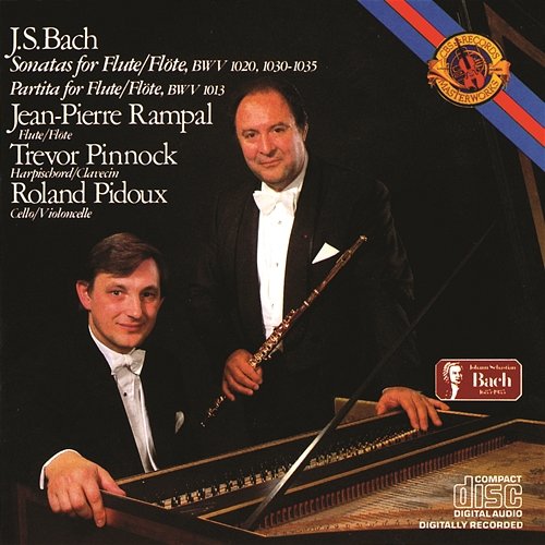 Bach: Flute Sonatas BWV 1030-1035 & Flute Partita, BWV 1013 Jean-Pierre Rampal, Trevor Pinnock, Roland Pidoux