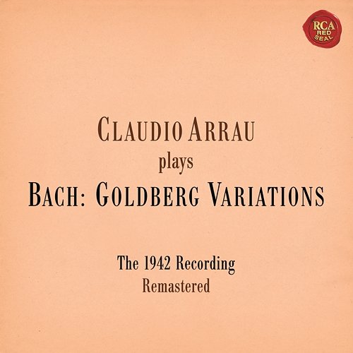 Bach: Goldberg Variations, BWV 988 Claudio Arrau