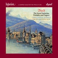 Bach: Great Fantasias Herrick Christopher