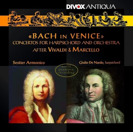 Bach In Venice De Nardo Giulio, Sestier Armonico