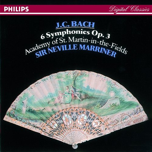 J.C. Bach: Symphony, Op.3 , No.2 in C major - 1. Allegro Academy of St Martin in the Fields, Sir Neville Marriner