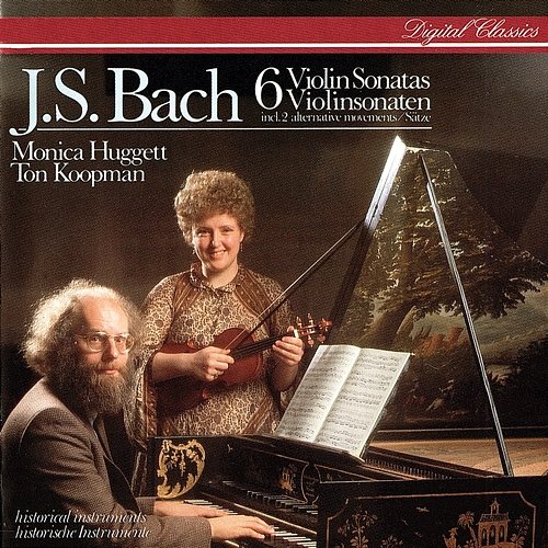 Bach, J.S.: 6 Sonatas for Violin & Harpsichord Monica Huggett, Ton Koopman