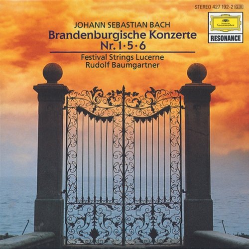 Bach, J.S.: Brandenburg Concerto No.1 BWV 1046; No.5 BWV 1050 & No.6 BWV 1051 Festival Strings Lucerne, Rudolf Baumgartner